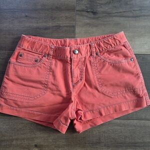 Athleta 3" Orange Dipper Shorts